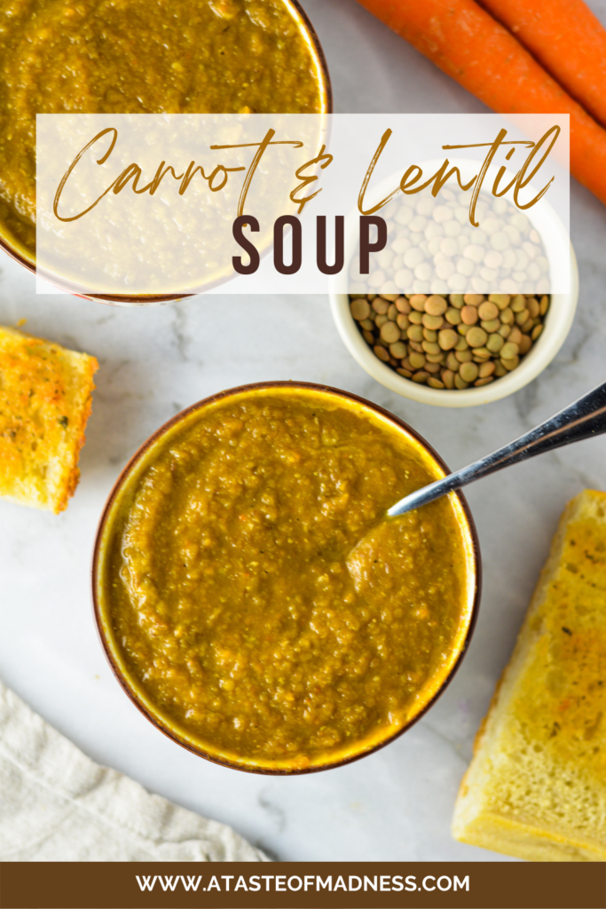 Carrot and Lentil Soup