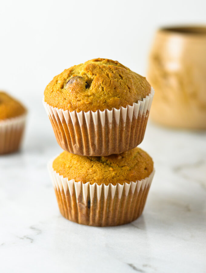 Chocolate Chip Coffee Coconut Muffins