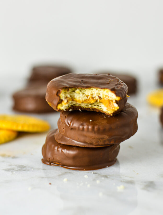 Chocolate Covered Peanut Butter Ritz