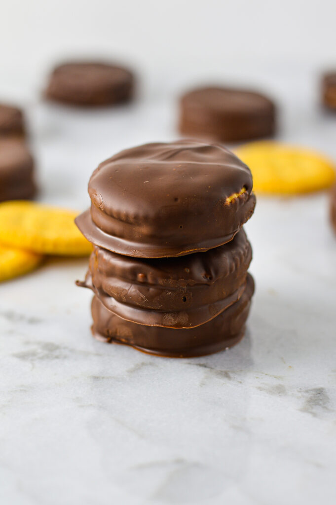 Chocolate Covered Peanut Butter Ritz