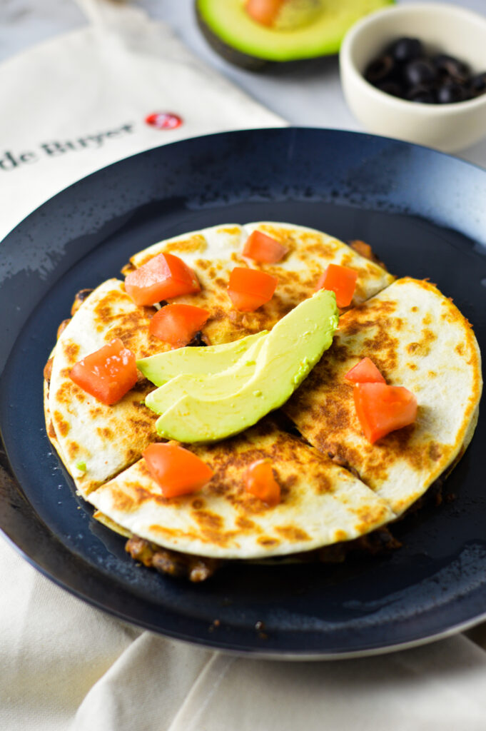 Bean and Cheese Quesadillas