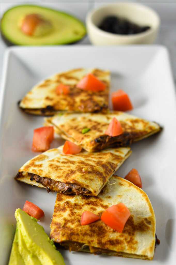 Bean and Cheese Quesadillas