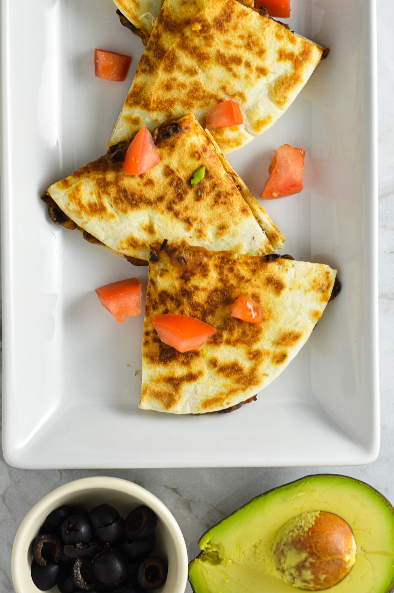 Bean and Cheese Quesadillas