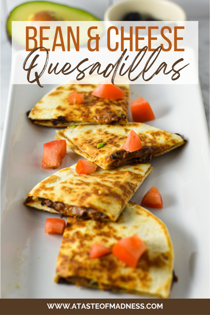 Bean and Cheese Quesadillas