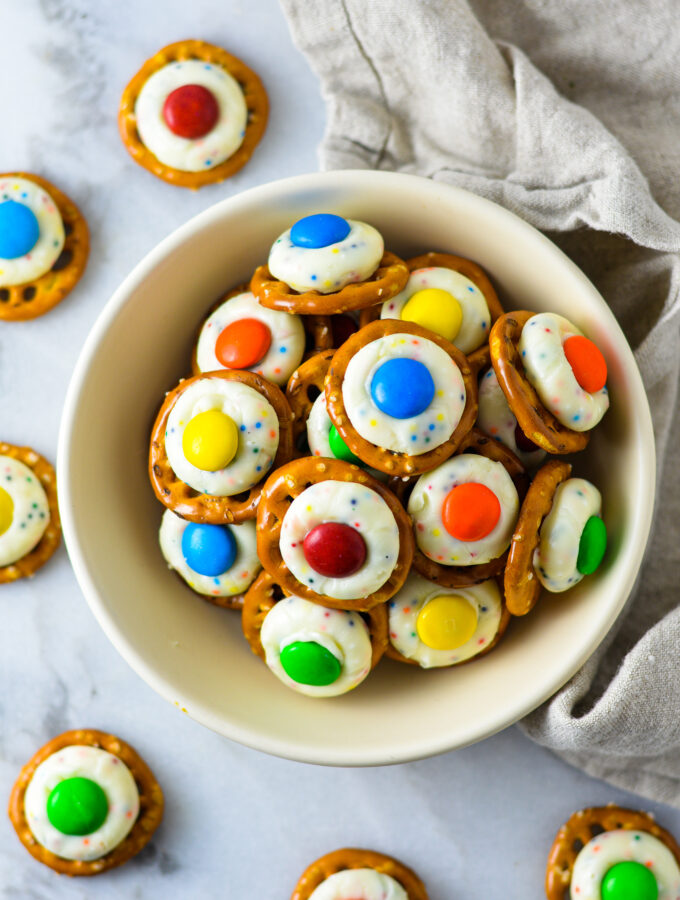 Birthday Cake Pretzel Bites