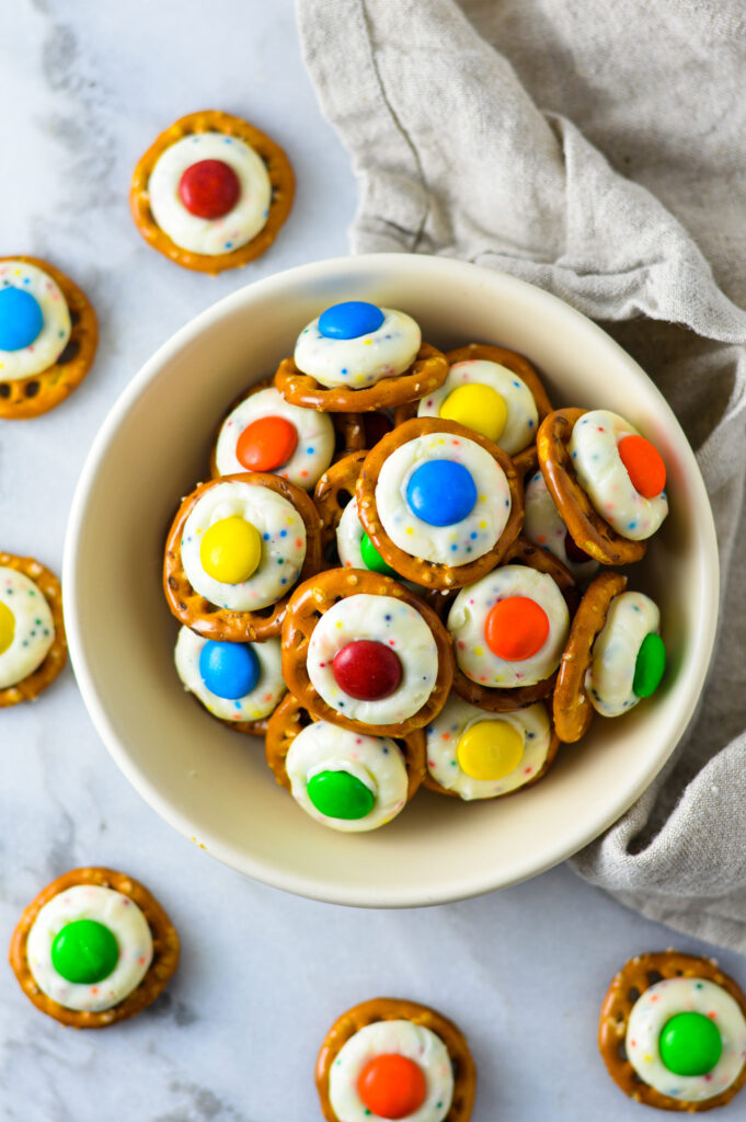 Birthday Cake Pretzel Bites