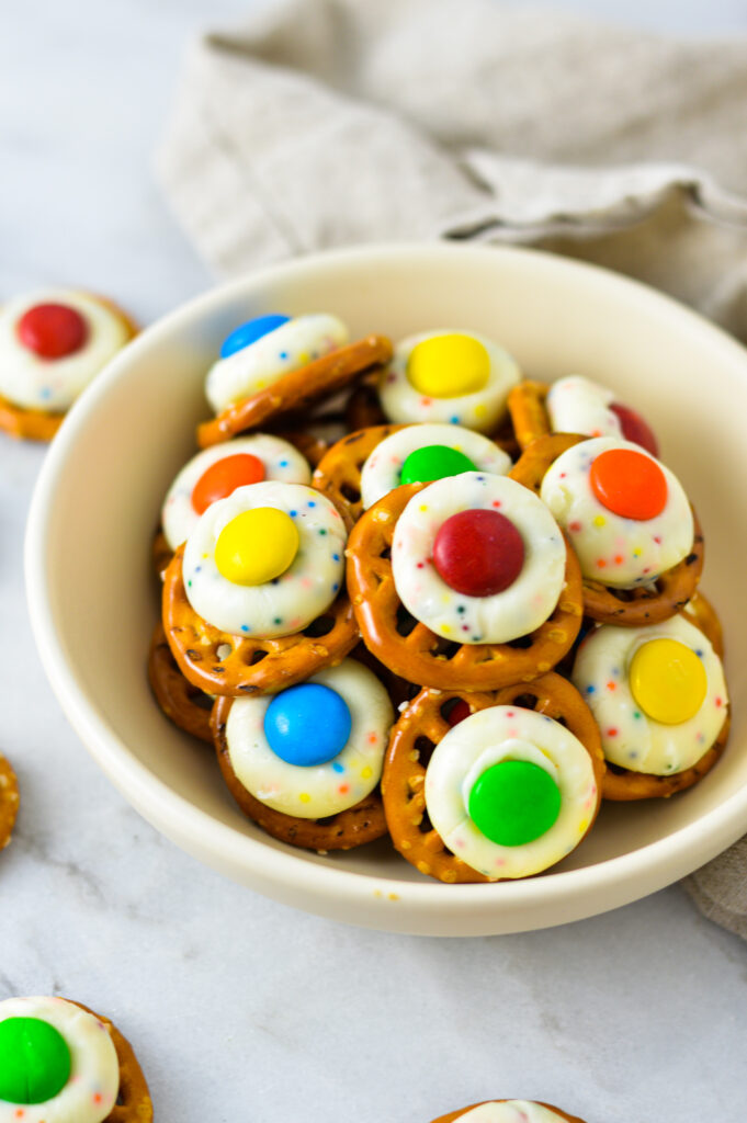 Birthday Cake Pretzel Bites