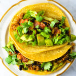 Black Bean Quinoa Tacos