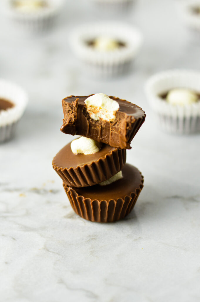 Marshmallow Nutella Cups