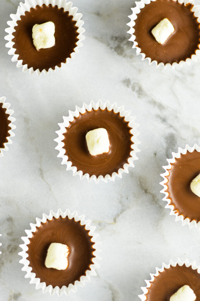 Marshmallow Nutella Cups