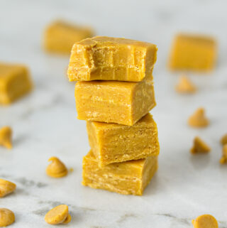 2 Ingredient Peanut Butter Fudge