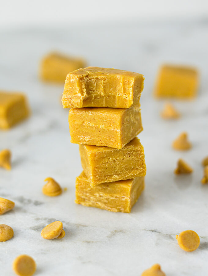 2 Ingredient Peanut Butter Fudge