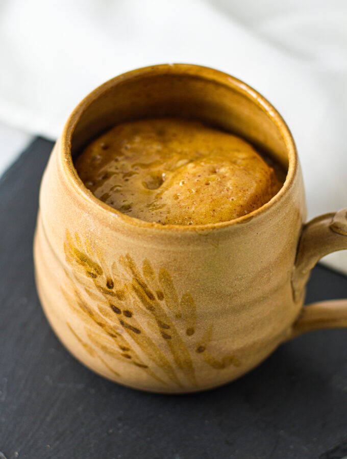 Almond Butter Mug Cake