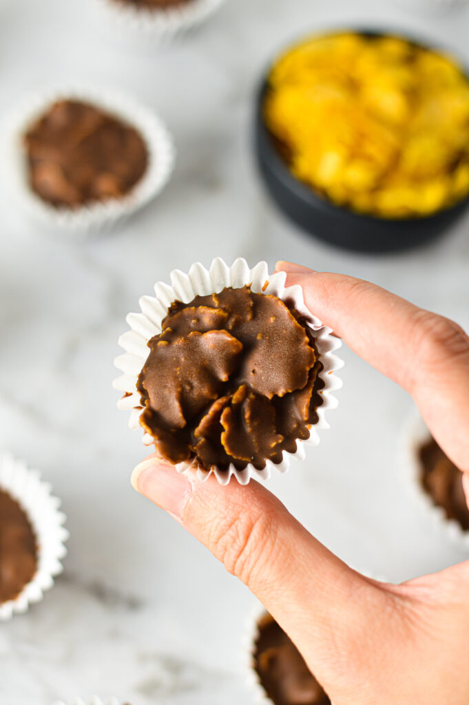 Cornflakes Nutella Cups