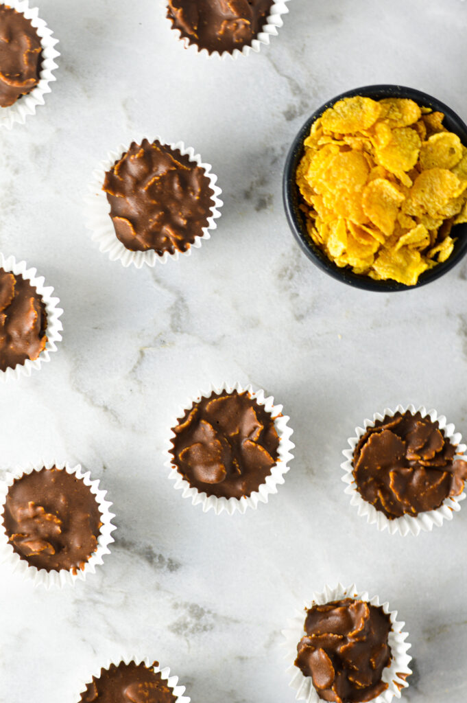 Cornflakes Nutella Cups