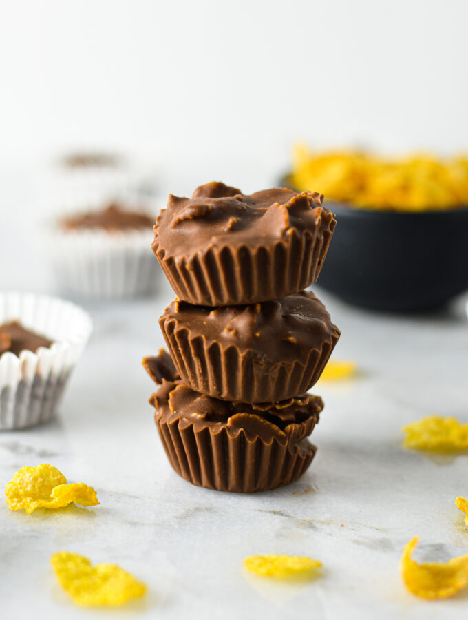 Cornflakes Nutella Cups