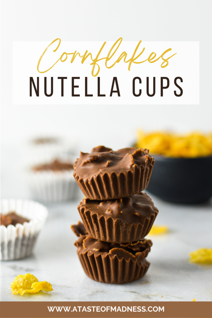 Cornflakes Nutella Cups