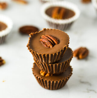 Pecan Nutella Cups