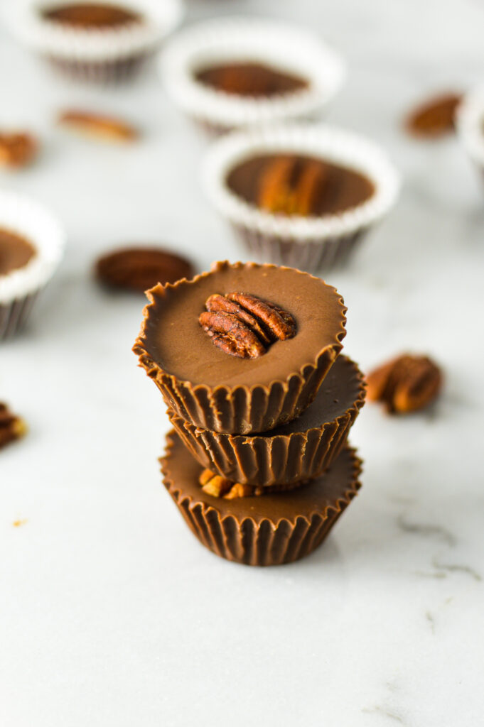 Pecan Nutella Cups