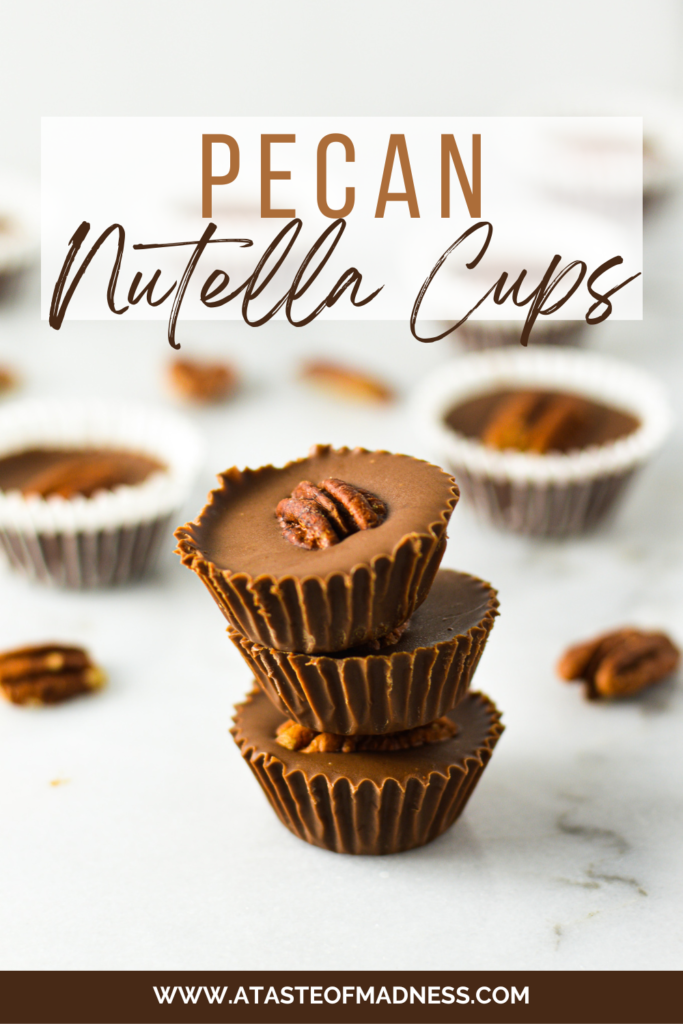 Pecan Nutella Cups