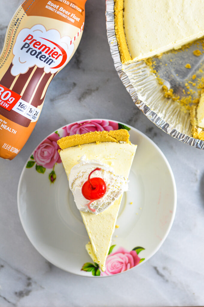 Protein Root Beer Float Pie