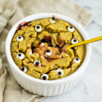 Halloween Blended Baked Oats