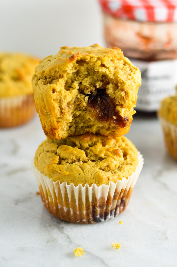 Peanut Butter & Jelly Muffins