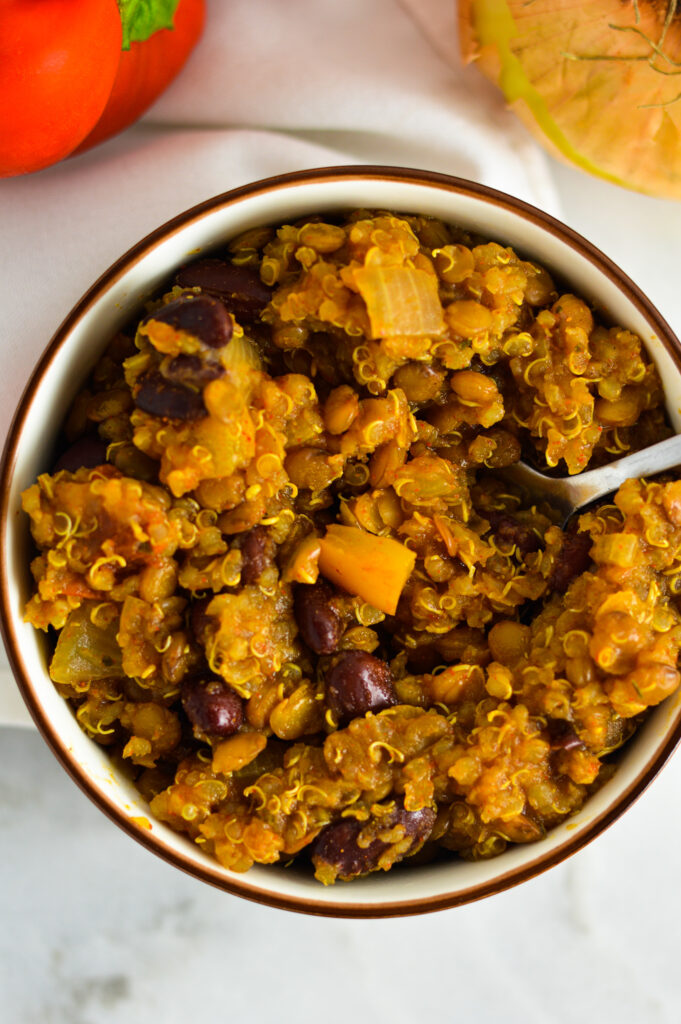 Vegan Instant Pot Lentil Chili