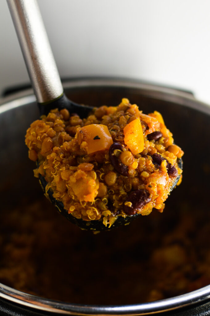 Vegan Instant Pot Lentil Chili