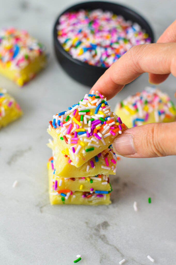 Birthday Cake Fudge