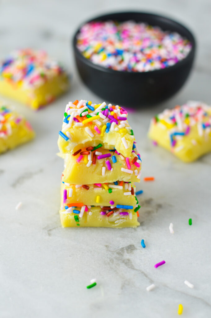 Birthday Cake Fudge