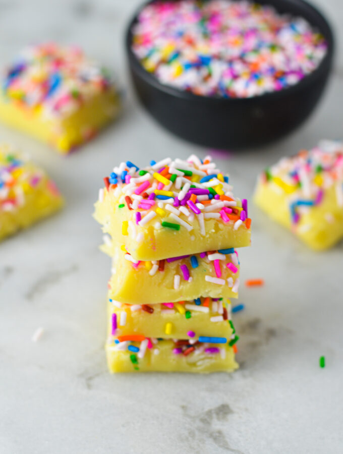 Birthday Cake Fudge