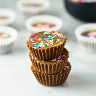 Birthday Nutella Cups