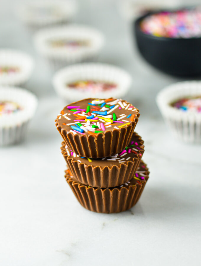 Birthday Nutella Cups