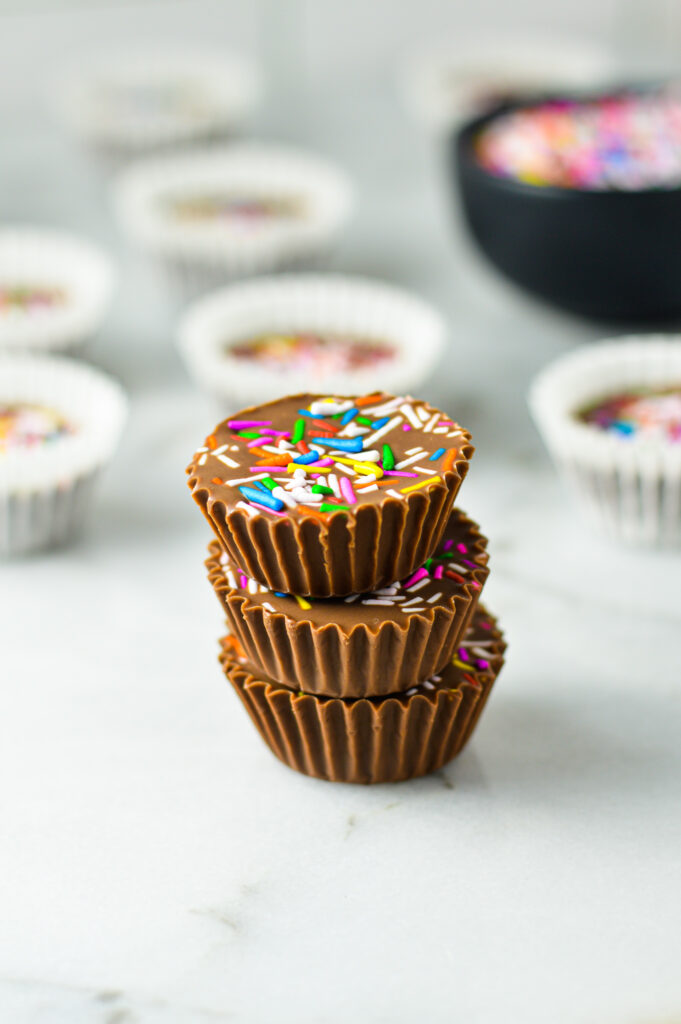 Birthday Nutella Cups