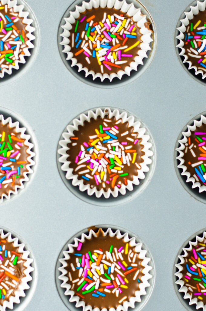 Birthday Nutella Cups