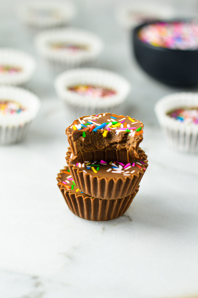 Birthday Nutella Cups