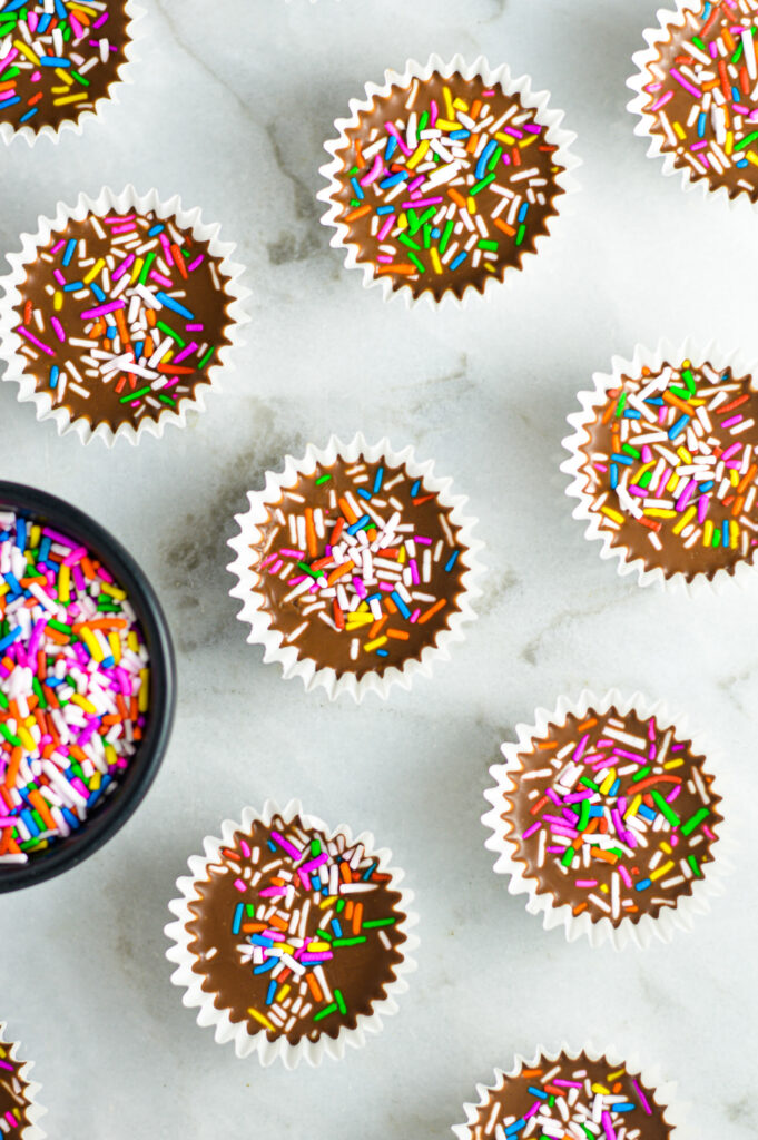 Birthday Nutella Cups