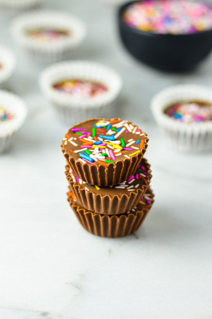 Birthday Nutella Cups