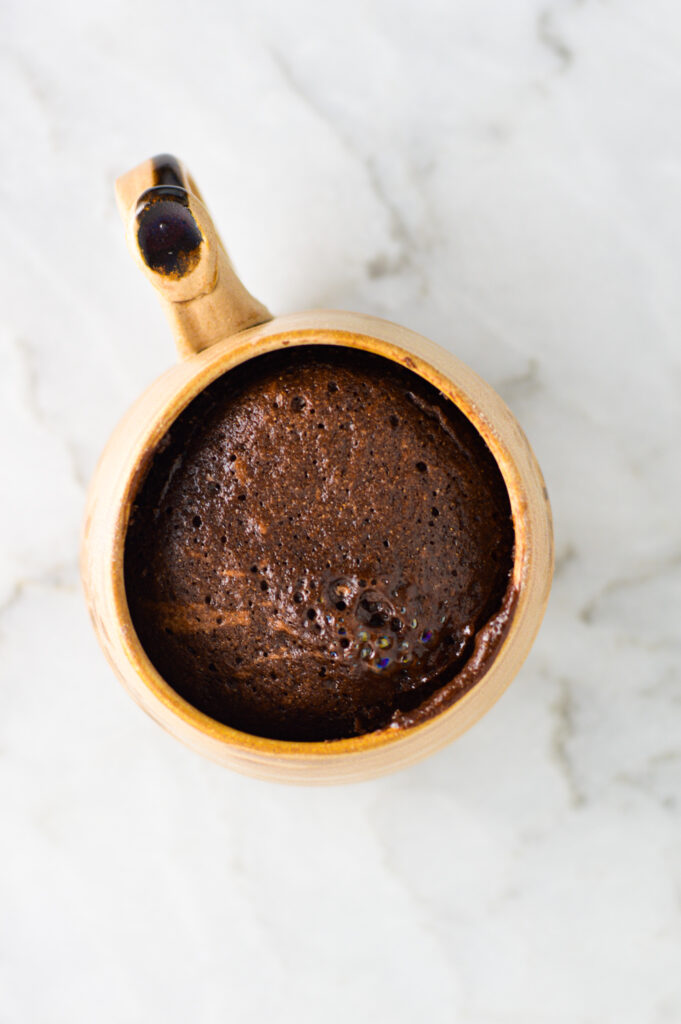 Chocolate Protein Mug Cake