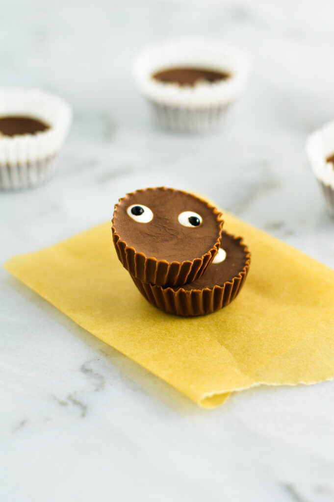 Halloween Nutella Cups