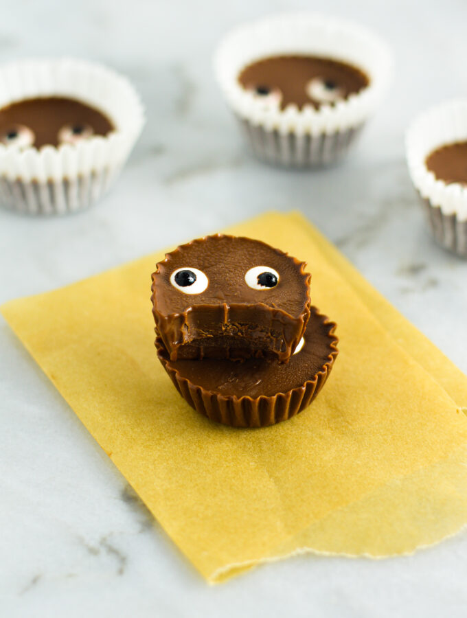 Halloween Nutella Cups