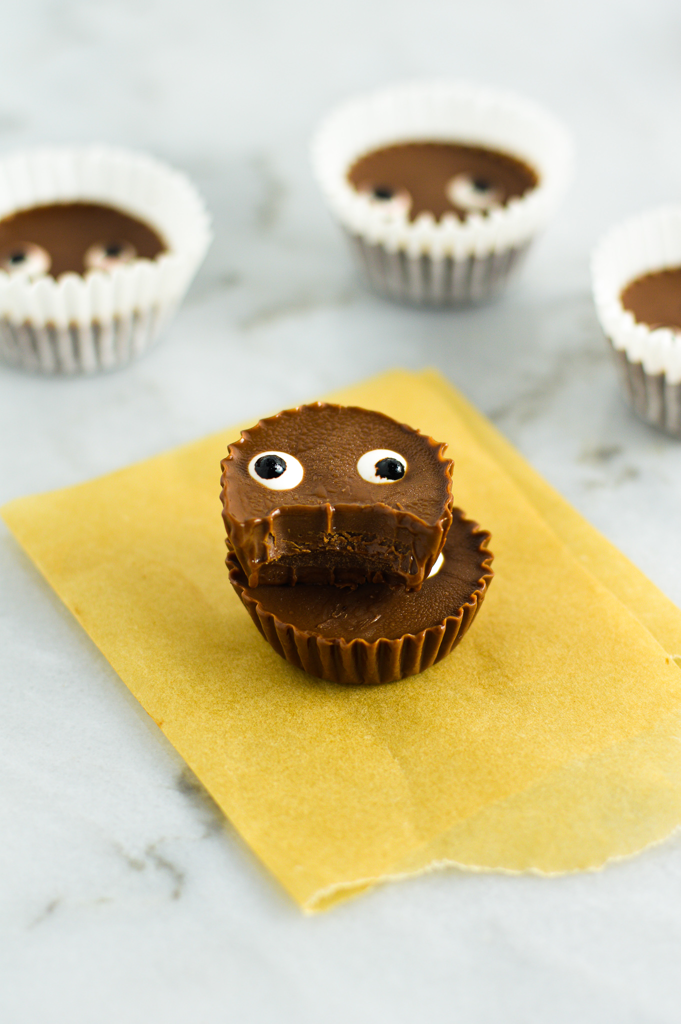 Halloween Nutella Cups