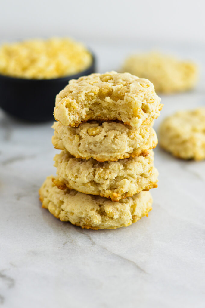 Vegan Crispy Cream Cheese Cookies