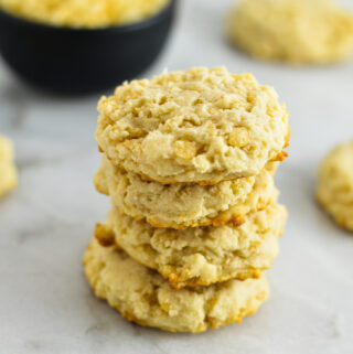 Vegan Crispy Cream Cheese Cookies