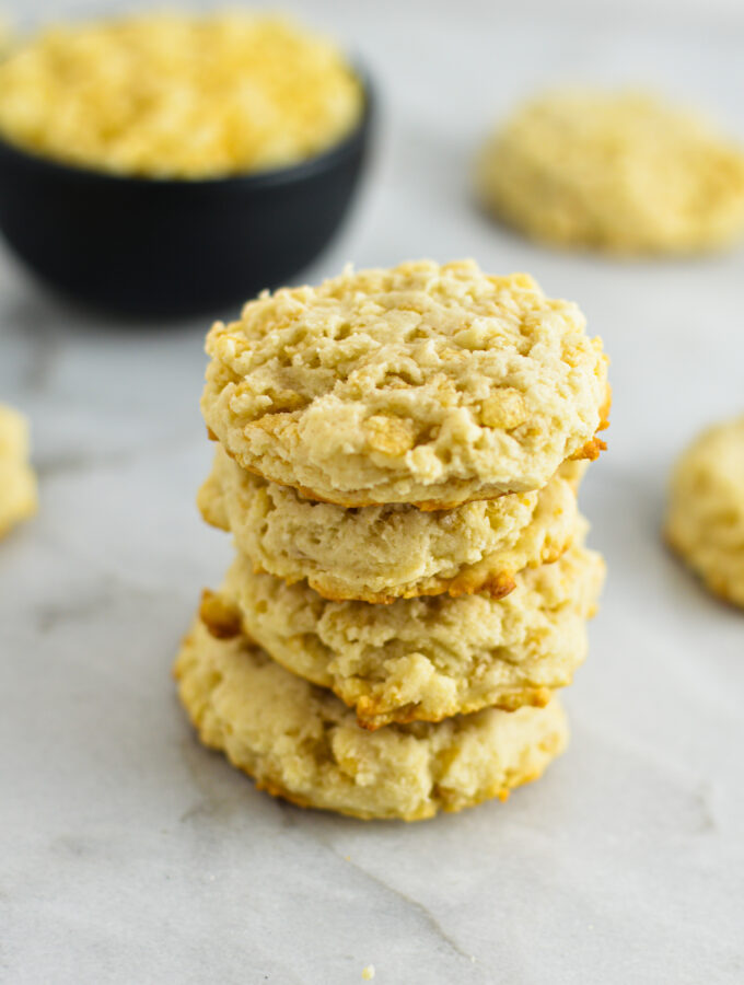 Vegan Crispy Cream Cheese Cookies