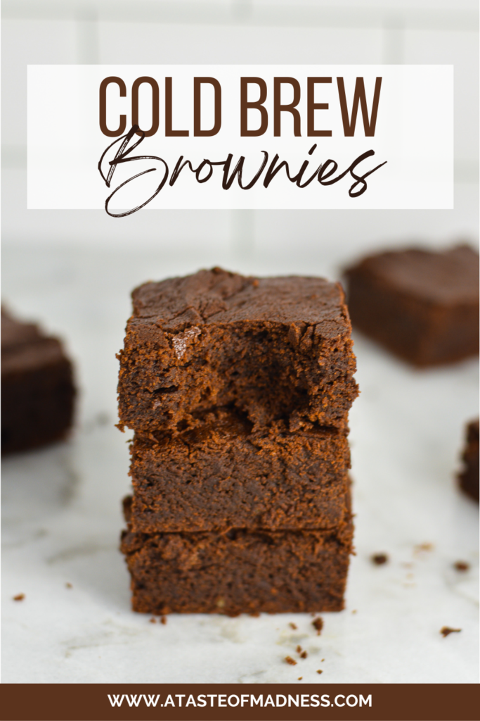 Cold Brew Brownies