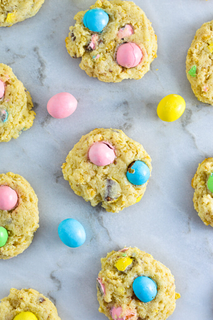 Crispy Mini Egg Cream Cheese Cookies