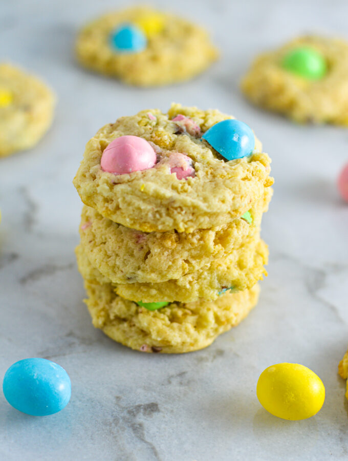 Crispy Mini Egg Cream Cheese Cookies