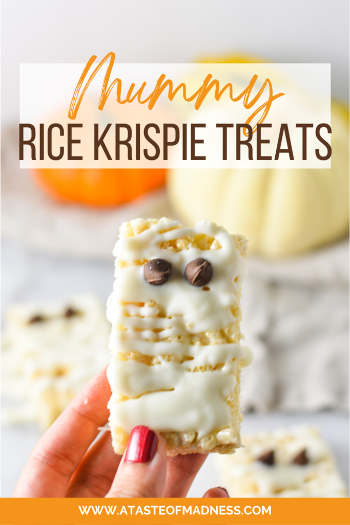 Mummy Rice Krispie Treats